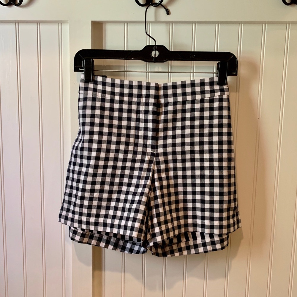J Crew 5” Gingham Shorts
